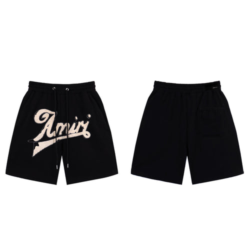 Amiri Signature Logo Sweat Shorts - Black