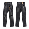Ksubi Distressed Dark-Grey Jeans