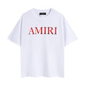 Amiri White Red Logo T-Shirt