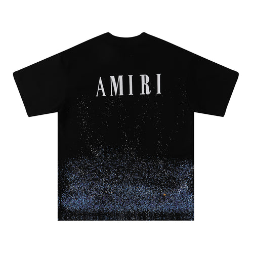 Amiri Black Blue Gradient T-Shirt