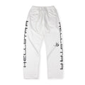 Hellstar White Black Logo Sweatpants