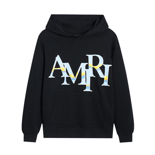 Amiri Black Graphic Hoodie