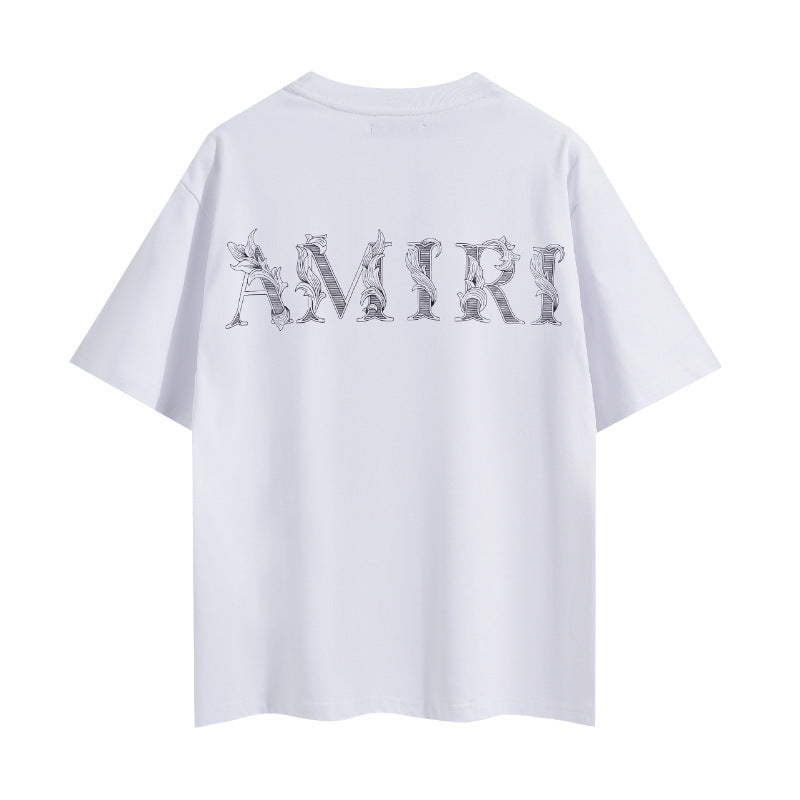 Amiri White Classic Logo T-Shirt