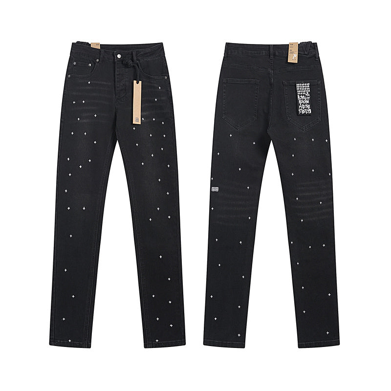 Ksubi Black Studded Jeans