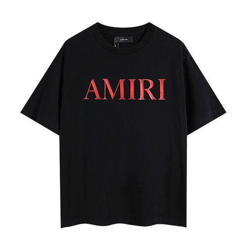 Amiri Black Red Logo T-Shirt