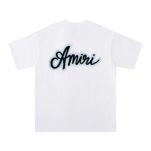 Amiri White Script Logo T-Shirt