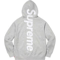Supreme Vertical Logo Hoodie - Heather Grey