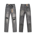 Ksubi Knee Logo Grey Jeans