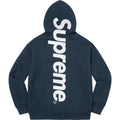 Supreme Vertical Logo Hoodie - Navy
