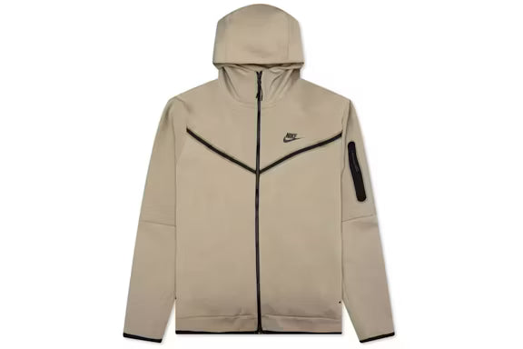 Nike Sportswear Tech Fleece Windrunner Hoodie - Khaki and Black