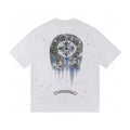 Chrome Hearts White Drip Horseshoe T-Shirt