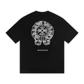Chrome Hearts Black White Skull Cross T-Shirt