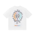 Chrome Hearts White Multicolor Horseshoe T-Shirt